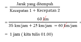 Maybe you would like to learn more about one of these? Contoh Soal Soal Matematika Berpapasan Dan Menyusul