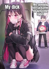 No, my dick is not a cute anime girl : r/goodanimemes