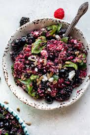 Fresh Berry Quinoa Salad Sally S Baking Addiction