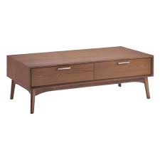 Coffee tables by ashley homestore. Mid Century Modern 47 Coffee Table Walnut Zm Home Target