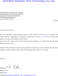 An effective cover letter will enhance letterhead application and increase your chances of landing an interview. Vp5003a Mobile Phone Attestation Statements Company Letterhead Shenzhen Rainbow Time Technology