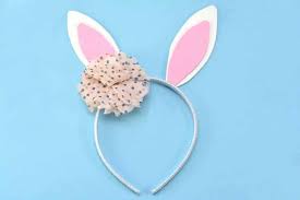 You can use construction paper to make basic cat ears. How To Make A Diy Bunny Ears Headband