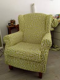 Reupholstering is a great way to match old chairs with an updated room theme, too. Amateur Diy Armchair Reupholstery I Sewed All The Panels Together Slipped The Cover In Place And Stapled On The Bottom Reeaally Happy With The Result Upholstery