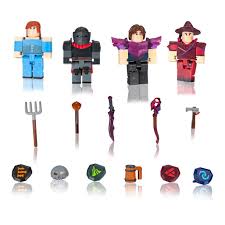 Maybe you would like to learn more about one of these? Roblox Celebrity Collection Vesteria Dark Forest Four Figure Pack Includes Exclusive Virtual Item Walmart Com Walmart Com
