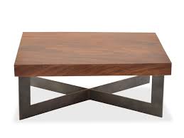 We spray painted the base and heavily sanded the piece of wood, really smoothing out the corners and edges. Solid Wood Tamburil Slab Coffee Table Metal Base By Rotsen Furniture In Coffee Tables