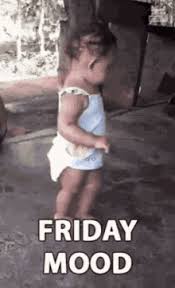 It is always associated with joy, fun, laughter it is a wonderful occasion to relieve accumulated stress and to send its friday meme. Its Friday Dance Gifs Tenor