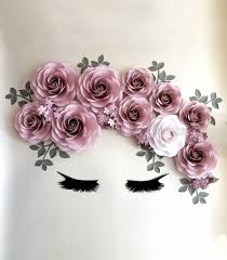 Available in everything from prints to decorative metal hangings, like flower wall décor, these designs fill your blank canvas with creative expression and come in a range of styles. Blush Nursery Paper Flowers Large Paper Flowers Wall Decor Etsy In 2021 Paper Flower Wall Decor Paper Flower Decor Large Paper Flowers Wall Decor
