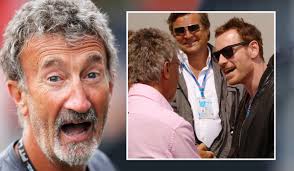 Eddie Jordan and Michael Fassbender talking Irish (As Gaeil