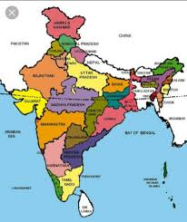 Draw India Map With Locate A Capital And State Brainly In