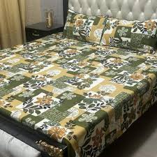 Elegant Multicolored Floral &amp; Geometric Bed Set
