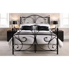 Ideal for guest's bedroom, children or your own minimalist bedroom. Rothesay King Single Metal Bed Frame In Black Buy King Single Bed Frame 238518