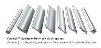 Versoleil Outrigger Sun Shade System For Curtain Walls