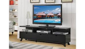 Browse a wide selection of tv consoles and entertainment centers for sale, including wood, metal and glass tv stands with a variety of storage options. Lanie 70 Inch Black Tv Stand