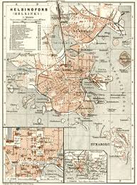 Helsinki Old Map City Maps Design Old Map Old Maps