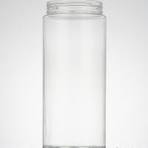 20 oz PET Plastic Wide Mouth Straight Sided Jar - Clear