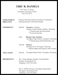 Begin with your career objective. 11 12 Resume Examples For Teenagers First Job Cute766