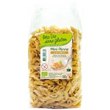 Penne Bio Riz Mi Complet Bio Sans Gluten 500g Ma Vie Sans Gluten