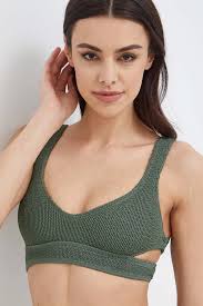 Bond Eye biustonosz kąpielowy NINO kolor zielony miękka miseczka BOUND234