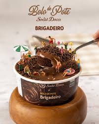 Bolo de pote - Brigadeiro