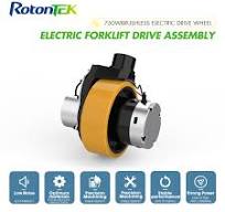 Rotontek 750W Brush electric drive wheel-Electric forklift ...