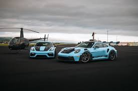 Image result for Gulf Blue 2025 Porsche