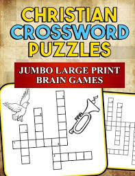 Usa daily crossword fans are in luck—there's a nearly inexhaustible supply of crossword puzzles online, and most of them are free. Amazon Com Christian Crossword Puzzles Jumbo Large Print Brain Games Inspirational Scripture And Bible Inspired Crosswords Bible Activity Books 9781546981183 Christian Grace Publishing Books