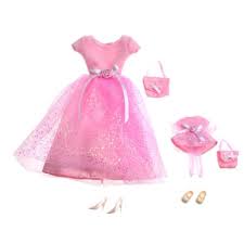 Clothing & accessories └ barbie dolls & acc. Barbie Kelly Doll Fashion Avenue Matchin Styles 1996 Pink Ball Dress Walmart Com Walmart Com