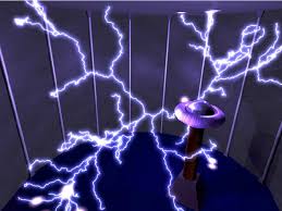 In this section, we'll explain how the onetesla 10 coil can reach voltages over a quarter million volts using coupled resonant circuits. A Tesla Coil Discharging Generated With 500 000 Particles With Our Download Scientific Diagram