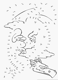 coloriage point a imprimer dragon volant gratuit et colorier chiffre jeux dessin magique ours libeli