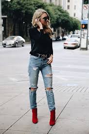 Calça Jeans Feminina Com Bota Cano Curto Ideias De Looks Incriveis Com Bota Cano Curto Looks Com Botas Looks Look Fashion