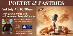Poetry & Pastries: Poet James Morehead