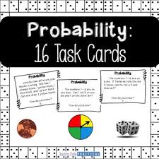Number of ways it can happen: Probability Cards Worksheets Teaching Resources Tpt