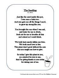 Need fathers day poems and famous quotes for your cards to dad? Father S Day Mother S Day Family Day Poem The Seedling Tpt