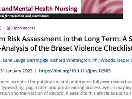 Image result for Broset Violence Checklist