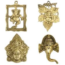 Shop contemporary, casual wall decor items at craft montaz. Indian Hindu Decor Buri Nazar Battu Wall Hanging Door Brass Bells Decorative Metal Items Showpieces Decorative Wall Hanging à¤µ à¤² à¤¹ à¤— à¤— Techtix Technologies Llp Nagpur Id 22322818033