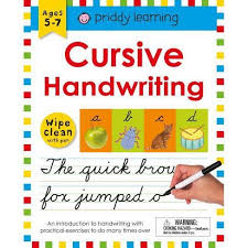 Value picks for best best cursive writing books. Wipe Clean Workbook Cursive Handwriting Paperback Roger Priddy Target