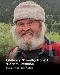 Timothy Robert Pattison, known to his friends as Bo Tim, Bo, or Ledge,  sadly passed away