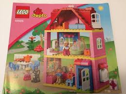 Es wird verkauft, wie es auf den bildern zu. Lego Duplo Bauanleitung 10505 Familienhaus Neuware