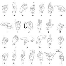 11 genuine chart for sign language alphabet