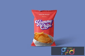 Change the texture and colors easily through the photoshop smart object tool and you have your. Chips Bag Mockups Pny56vj Freepsdvn