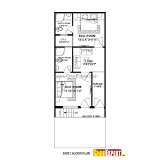 Create detailed and precise floor plans. House Plan For 17 Feet By 45 Feet Plot Plot Size 85 Square Yards Gharexpert Com