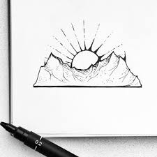 Pin By Hermann Bohler On Alvorada Sunset Tattoos Sunrise Tattoo Small White Tattoos