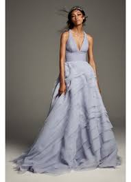 Ucenterdress offers gorgeous ball gowns and wedding dresses to make you the center of attention. Tiered Organza T Back Ball Gown Wedding Dress David S Bridal