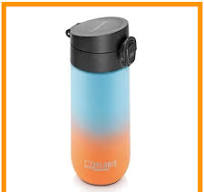 Tupperware Xploris Easy Open Flask 450ml [Orange]