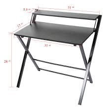 Modern Wooden Computer Desk Folding Table Furniture Children Study Desk For Kids Foldable Compact Wood L Wooden Computer Desks Folding Table Desk Folding Table