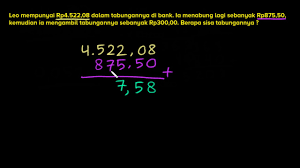 10 時間前 soal matematika kelas 9 beserta kunci jawabannyathe crazy dance lmfao the idiot 20120207 contoh soal cerita pecahan desimal dan jawabannyasedangkan pecahan dalam persen. Soal Cerita Penjumlahan Dan Pengurangan Desimal Video Khan Academy