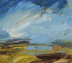 Artist Louise Balaam Creates Atmospheric Landscapes And Abstract Paintings In Sevenoaks Abstract Art Landscape Abstract Painting Abstract Landscape Painting