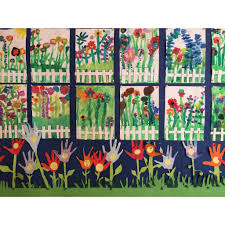 Auf Der Blumenwiese Basteln Mit Kindern 1 Klasse Im Fruhling Blumen Wiese Basteln Fruhling Kinder Basteln Einfach