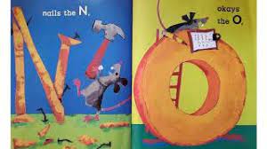Mouse is hard at work constructing each letter of the alphabet. Alphabet Under Construction Youtube