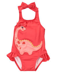 Wevswe baby toddler rash guard swimsuit diaper change zipper bathing suit 4.7 out of 5 stars 207. Dino Sweet One Piece Swimsuit Baby Girl Swimsuit Baby Swimsuit Baby Kids Clothes